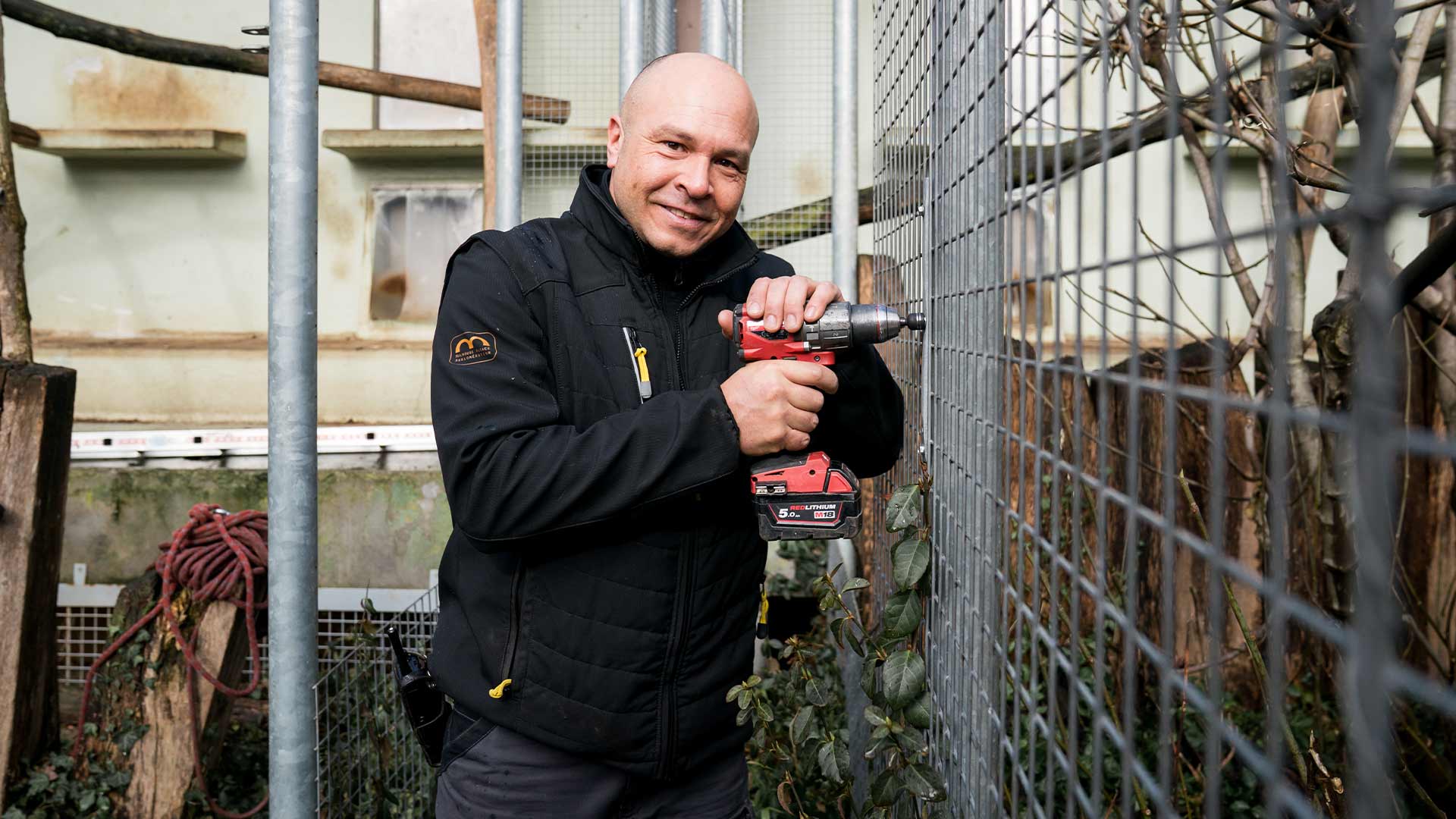 Emmanuel, agent technique au Parc Zoologique & Botanique